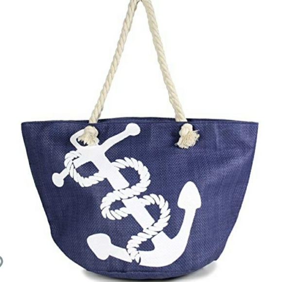 Handbags - XL Anchor Tote/Beach Bag